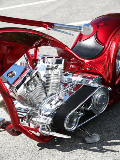 s&S 124" polished engine